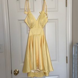 Yellow Homecoming/Prom dress